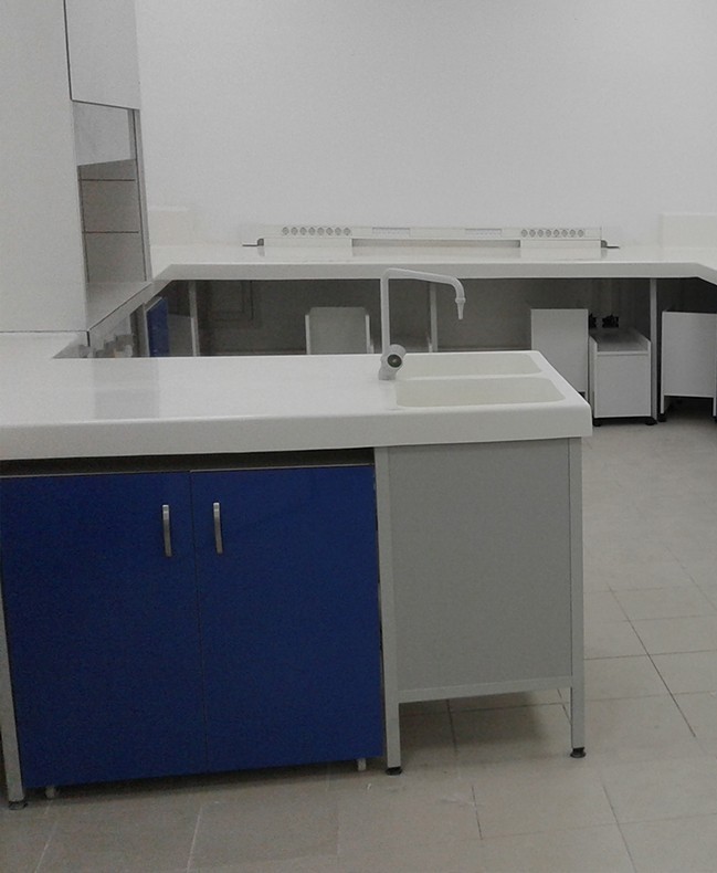 Paillasse de laboratoire