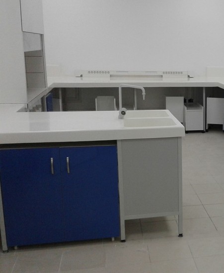 Paillasse de laboratoire