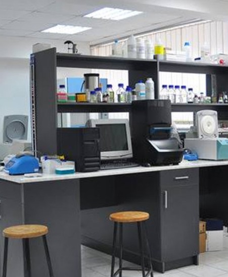 Paillasse de laboratoire